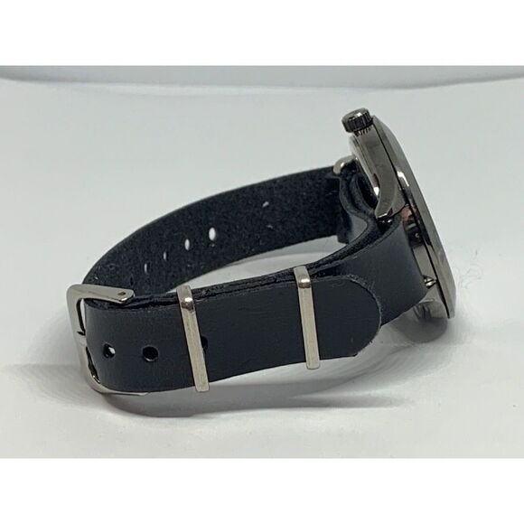 Michael Kors MK3537 Unisex Leather Analog Gray Dial Genuine Wrist Watch GE185 - Picture 8 of 11